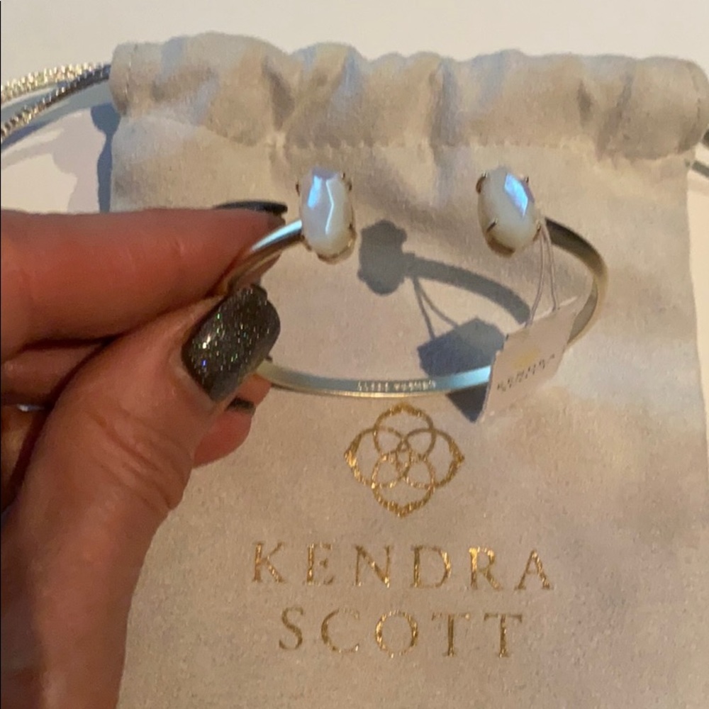 kendra scott edie gold cuff bracelet